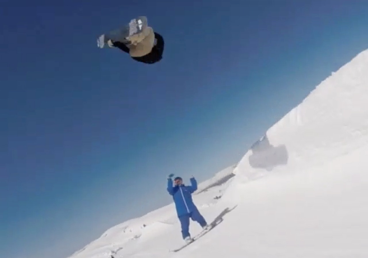 UKAS VINNER: @kimarnesen posta ukas tøffeste kjøring på channelgap´et på Fonna. UKAS VINNER: @kimarnesen posta ukas tøffeste kjøring på channelgap´et på Fonna.