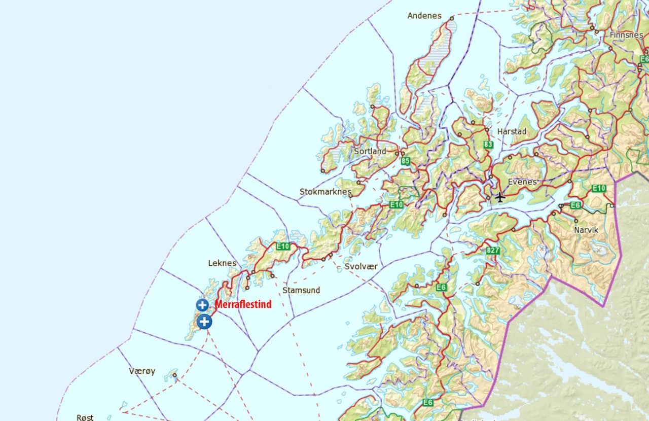 DØDSULYKKE: To personer omkom søndag i en skredulykke på Merraflestinden i Lofoten. DØDSULYKKE: To personer omkom søndag i en skredulykke på Merraflestinden i Lofoten.