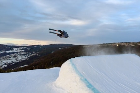 SHRED: NTG har kjørt i Hafjellparken. Foto: Skjermdump SHRED: NTG har kjørt i Hafjellparken. Foto: Skjermdump
