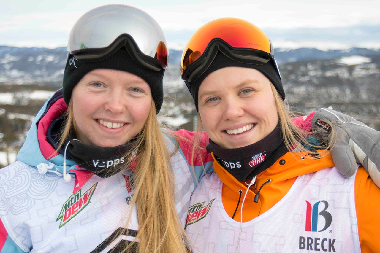 FINALEKLARE: Johanne Killi og Tiril Sjåstad Christiansen er begge klare for finale. Foto: Christopher Frankum FINALEKLARE: Johanne Killi og Tiril Sjåstad Christiansen er begge klare for finale. Foto: Christopher Frankum