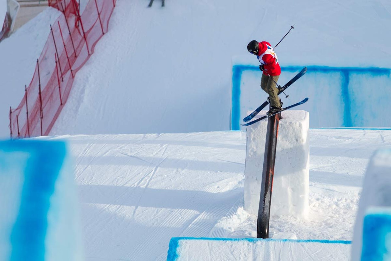 KJØRER FINALE I DAG: Vilde Johansen er klar for dagens VM-finale i slopestyle. Foto: Luke Allen