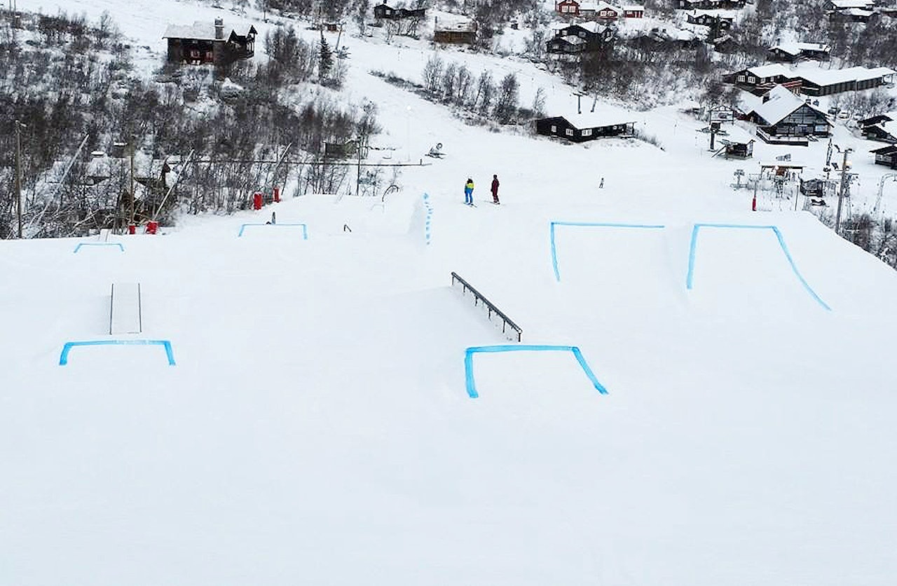 FJELLPARK: Slik ser det ut i Fjellparken på Geilo nå. Foto: Helen Møgster FJELLPARK: Slik ser det ut i Fjellparken på Geilo nå. Foto: Helen Møgster