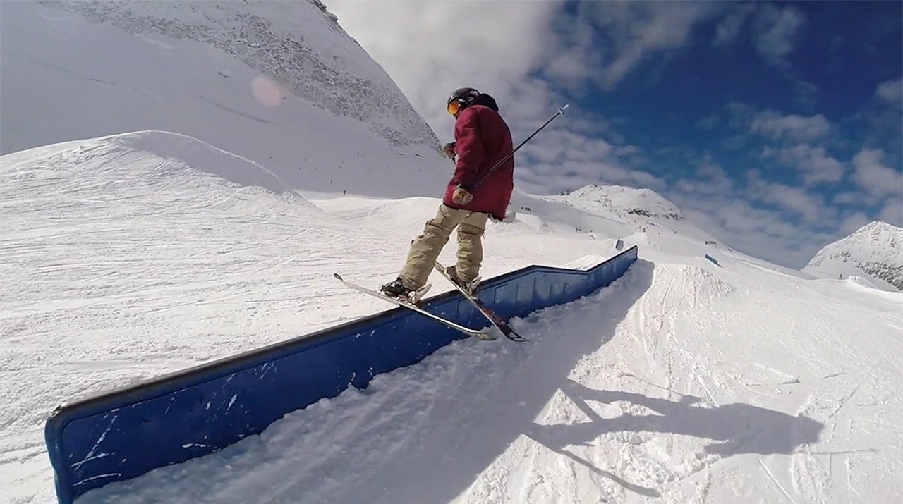 NTG: Slik så det ut da NTG var i Hintertux. Foto: Skjermdump NTG: Slik så det ut da NTG var i Hintertux. Foto: Skjermdump