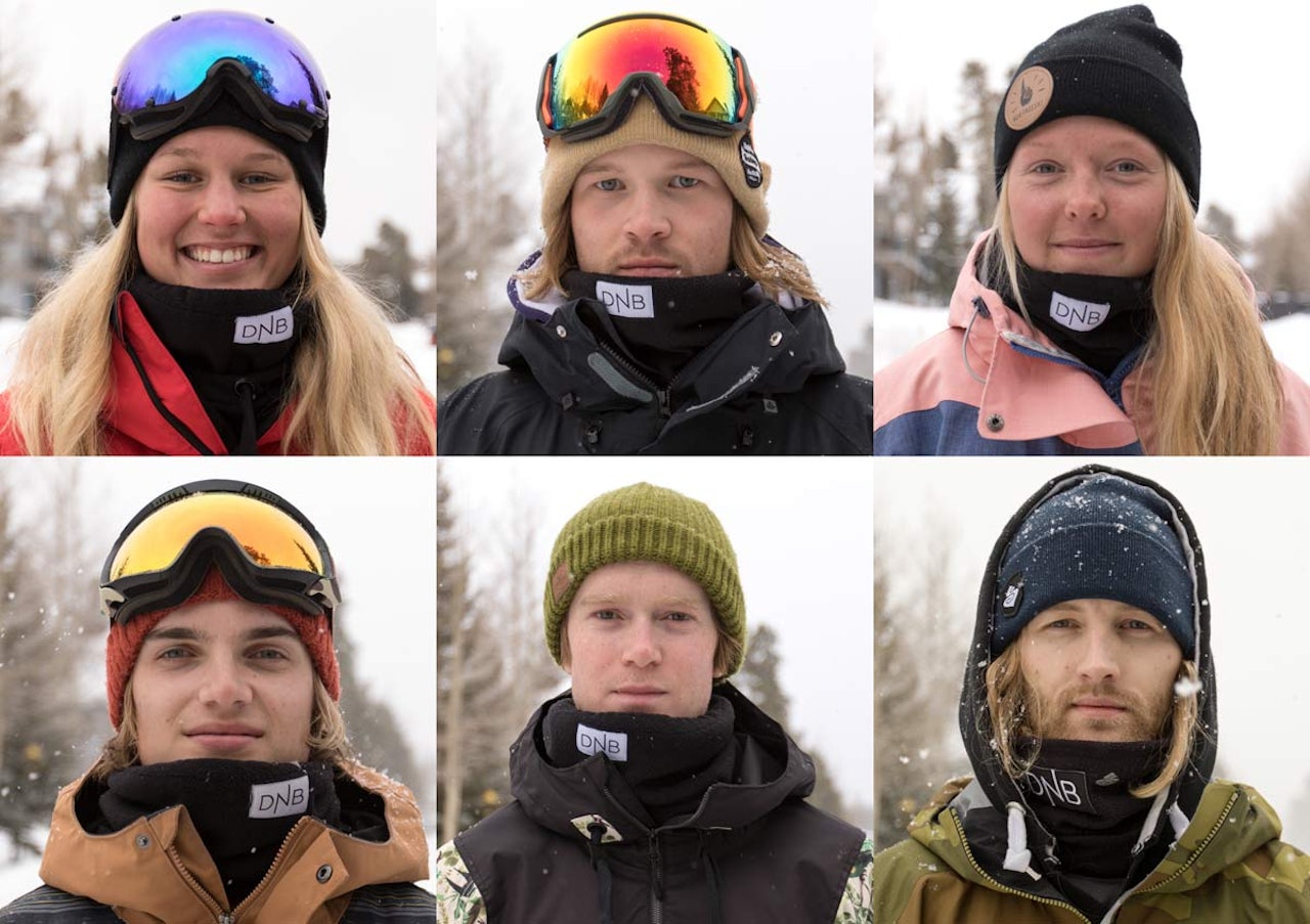 KLARE FOR VM: Vilde Johansen, Klaus Fonne, Johanne Killi, Johan Berg, Felix Usterud og Aleksander Aurdal kjører VM i slopestyle neste uke. Forhåpentligvis blir Jon Anders Lindstad –som ikke er på bildet- frisk i kneet og kan stille i halfpipe. Foto: Nor Freeski KLARE FOR VM: Vilde Johansen, Klaus Fonne, Johanne Killi, Johan Berg, Felix Usterud og Aleksander Aurdal kjører VM i slopestyle neste uke. Forhåpentligvis blir Jon Anders Lindstad –som ikke er på bildet- frisk i kneet og kan stille i halfpipe. Foto: Nor Freeski