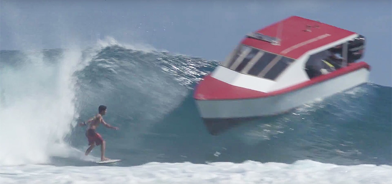 FLAKS: Her kunne det gått galt for Medina. Foto: Skjermdump FLAKS: Her kunne det gått galt for Medina. Foto: Skjermdump