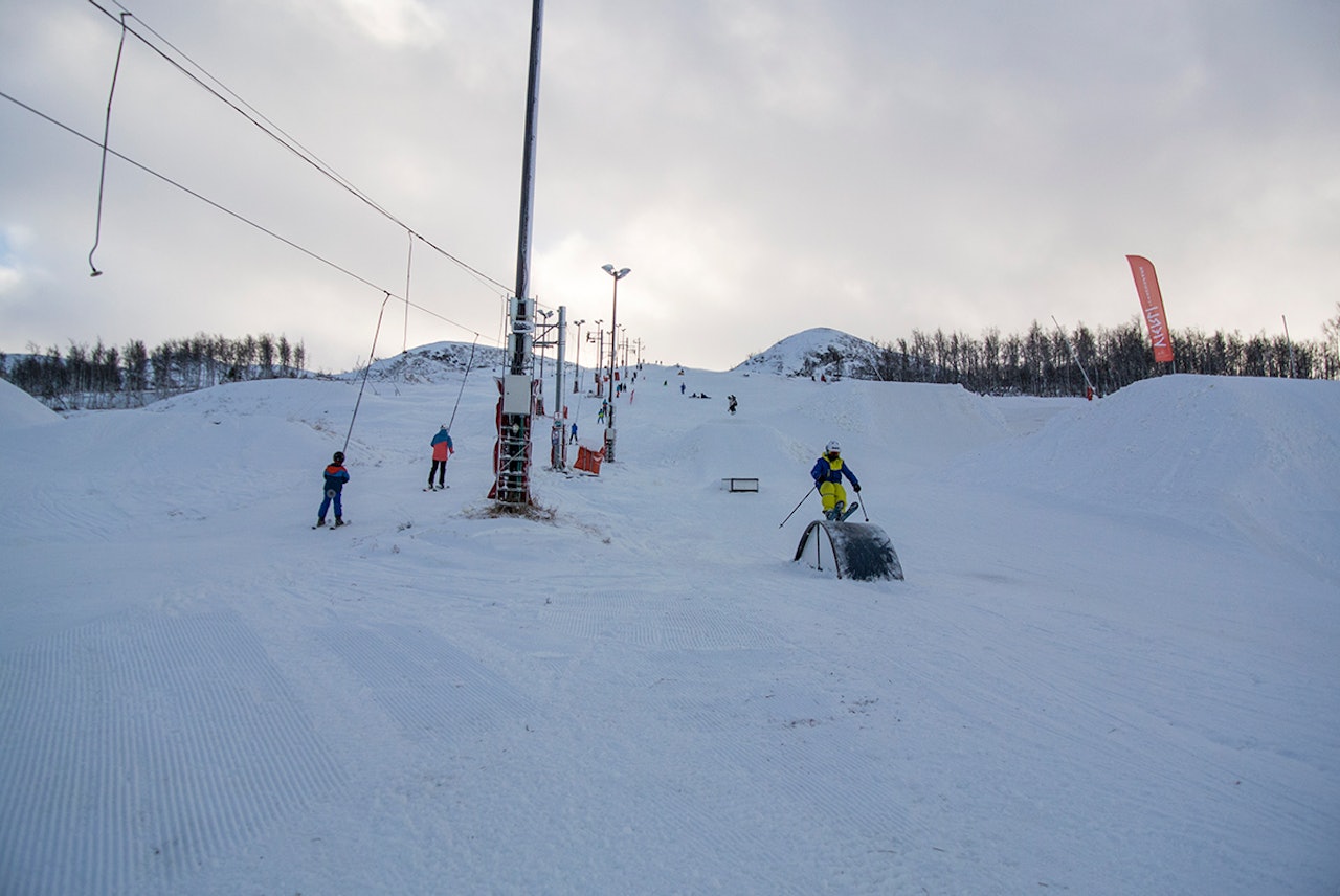 ÅPNET: Vierli har åpnet parken. Foto: Elisabeth Tellefsen / Vierli ÅPNET: Vierli har åpnet parken. Foto: Elisabeth Tellefsen / Vierli