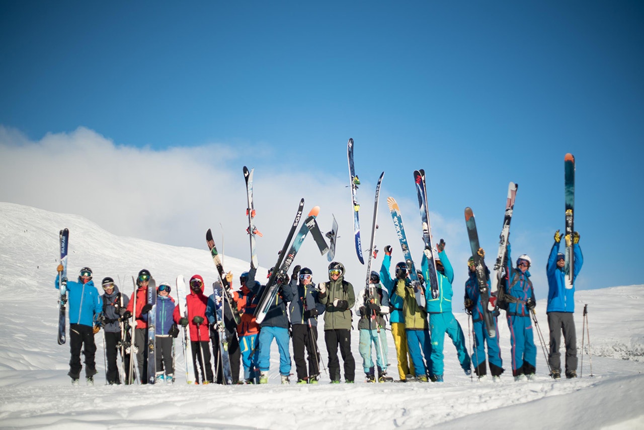 SNØ: Det var masse snø i Myrkdalen i helga, med rundt 1800 gjester. Foto: Bård Basberg SNØ: Det var masse snø i Myrkdalen i helga, med rundt 1800 gjester. Foto: Bård Basberg