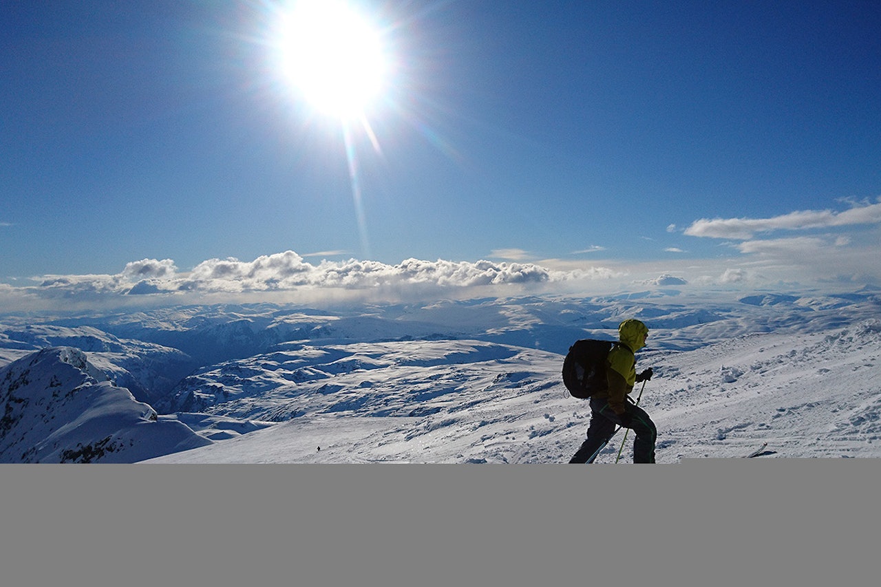 TUR: Denne turen ble gått tirsdag samme uke som High Camp starter. Foto: Arne Mathias Strand TUR: Denne turen ble gått tirsdag samme uke som High Camp starter. Foto: Arne Mathias Strand