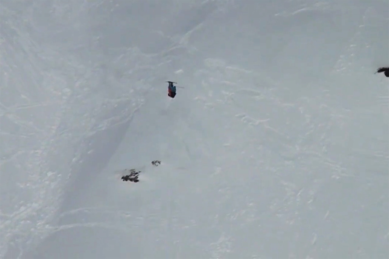 FRONTFLIP: Se helgas eneste frontflip. Foto: Skjermdump FRONTFLIP: Se helgas eneste frontflip. Foto: Skjermdump