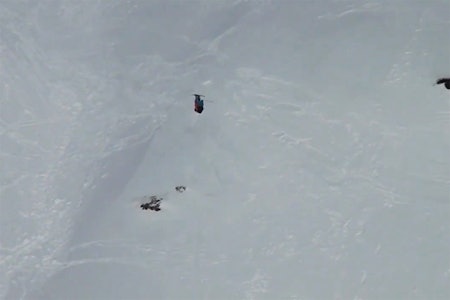 FRONTFLIP: Se helgas eneste frontflip. Foto: Skjermdump FRONTFLIP: Se helgas eneste frontflip. Foto: Skjermdump