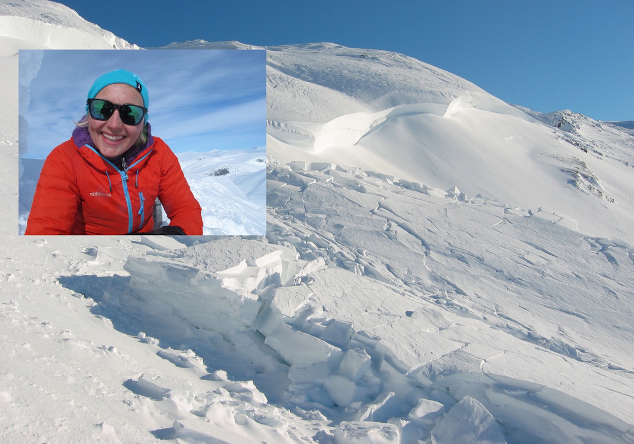 NY TJENESTE: NVE og Varsom.no oppfordrer folk til å sende inn sine erfaringer fra nestenulykker i snøskred i vinter. – Målet er å lære av uhellene, ikke å fordele skyld, sier Birgit Rustad i NVE (innfelt). NY TJENESTE: NVE og Varsom.no oppfordrer folk til å sende inn sine erfaringer fra nestenulykker i snøskred i vinter. – Målet er å lære av uhellene, ikke å fordele skyld, sier Birgit Rustad i NVE (innfelt).