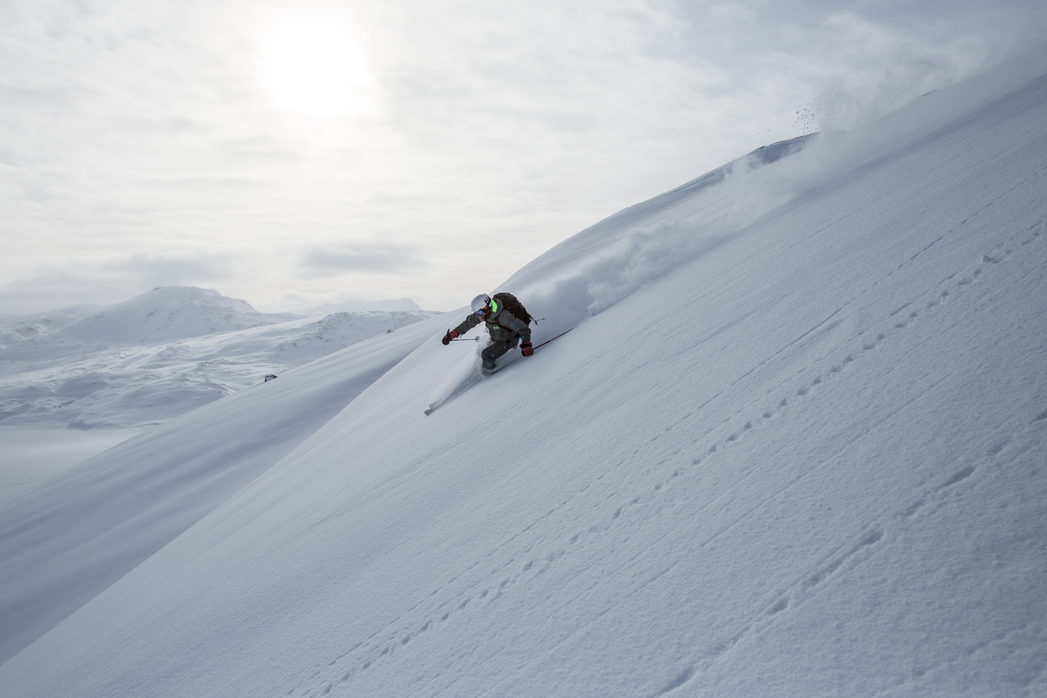riksgransen riksgränsen riksgrensen norge sverige abisko björkliden lappland resort topptur ski randonee freeride guide fri flyt