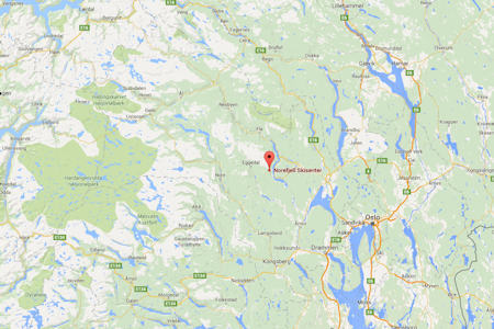 ULYKKE: En mann omkom i Norefjell Skisenter. Foto: Google Maps