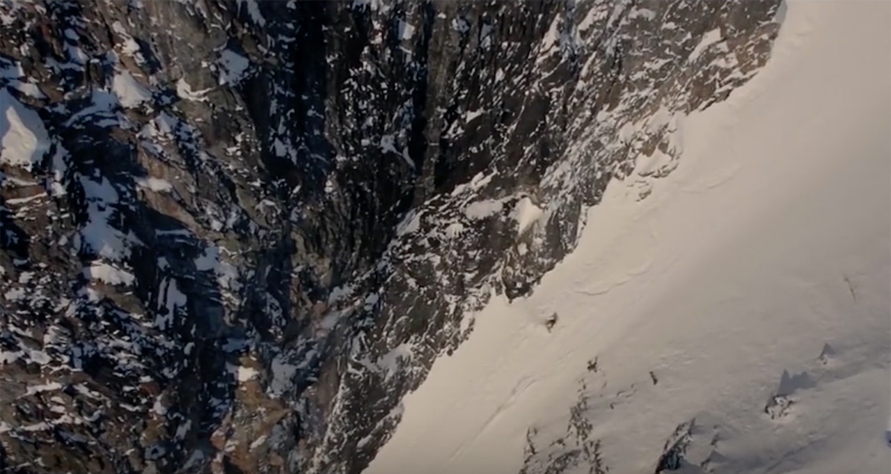 RÅSKALLE: Xavier de le Rue er verdens beste storfjells-snowboarder, og stjerna i filmen som du ser nå.
