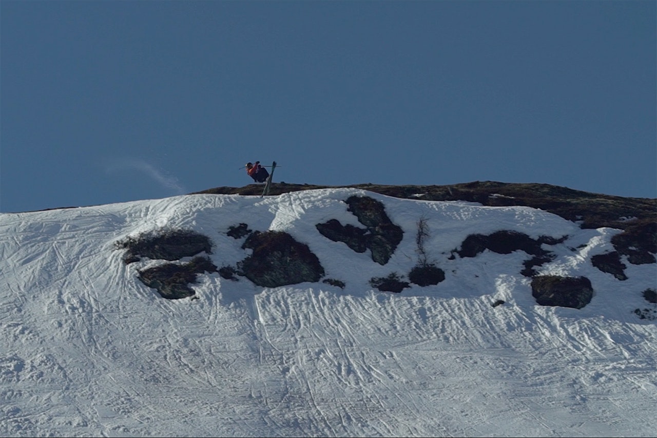 VANT: Robert Ruud tok 720 ned fra den første skavelen. Foto: Skjermdump VANT: Robert Ruud tok 720 ned fra den første skavelen. Foto: Skjermdump