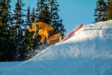 PARK: Parken fikk virkelig kjørt seg da gutta kom til Åre. Foto: Skjermdump PARK: Parken fikk virkelig kjørt seg da gutta kom til Åre. Foto: Skjermdump