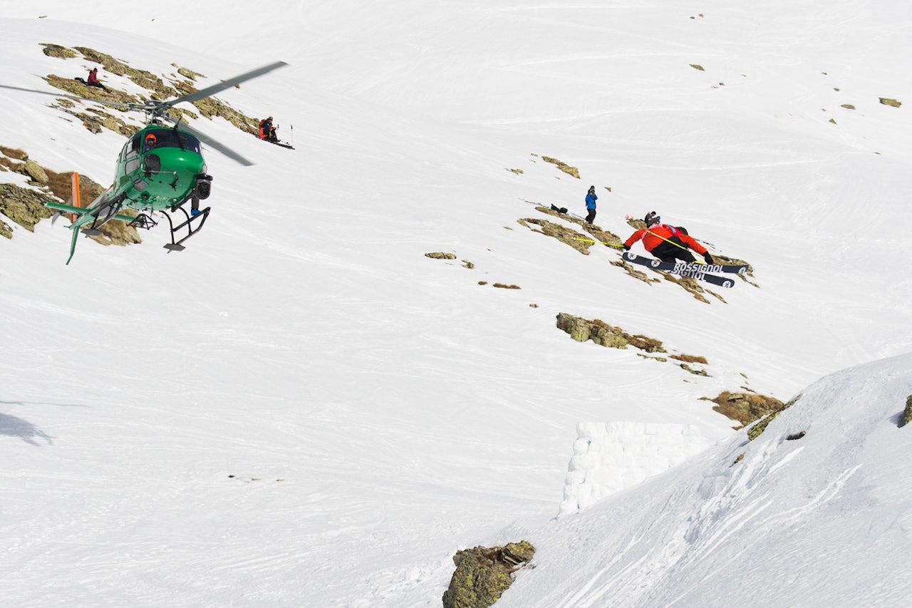 VANT I ALASKA: Logan Pehota –sønnen til frikjøringslegenden Eric Pehota- vant årets nest siste FWT-runde i Alaska. Her er Pehota junior i aksjon under Skier´s Cup i Andorra tidligere i år. Arkivfoto: Tore Meirik