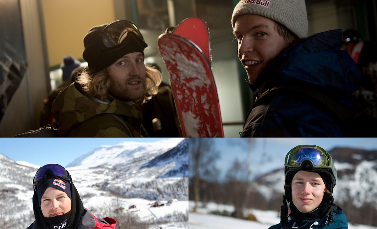 INVITERTE KARER: Disse fire norske kjørerne er klare for Dew Tour i Breckenridge i desember. Fra venstre: PK Hunder, Aleksander Aurdal, Øystein Bråten og Jon Anders Lindstad. Foto: Vegard Breie & Tore Meirik INVITERTE KARER: Disse fire norske kjørerne er klare for Dew Tour i Breckenridge i desember. Fra venstre: PK Hunder, Aleksander Aurdal, Øystein Bråten og Jon Anders Lindstad. Foto: Vegard Breie & Tore Meirik