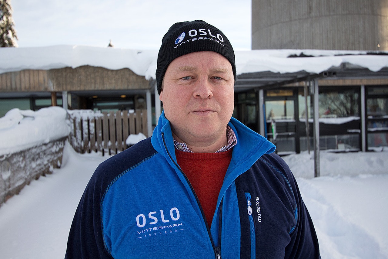 SELGER: Espen Bengston i Oslo Snowpark vil kvitte seg med Varingskollen. Foto: Anders Holtet SELGER: Espen Bengston i Oslo Snowpark vil kvitte seg med Varingskollen. Foto: Anders Holtet