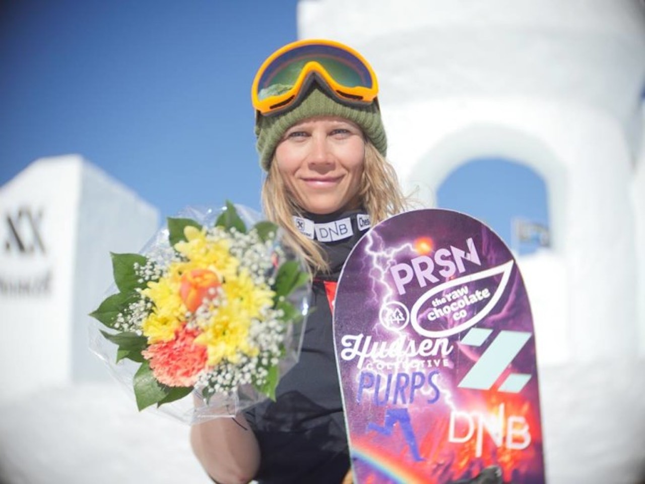 Dro på: Kjersti satte konkurrentene på plass og landet sin første frontside 1080 noensinne i finalen. Foto: Chanelle Sladics Dro på: Kjersti satte konkurrentene på plass og landet sin første frontside 1080 noensinne i finalen. Foto: Chanelle Sladics