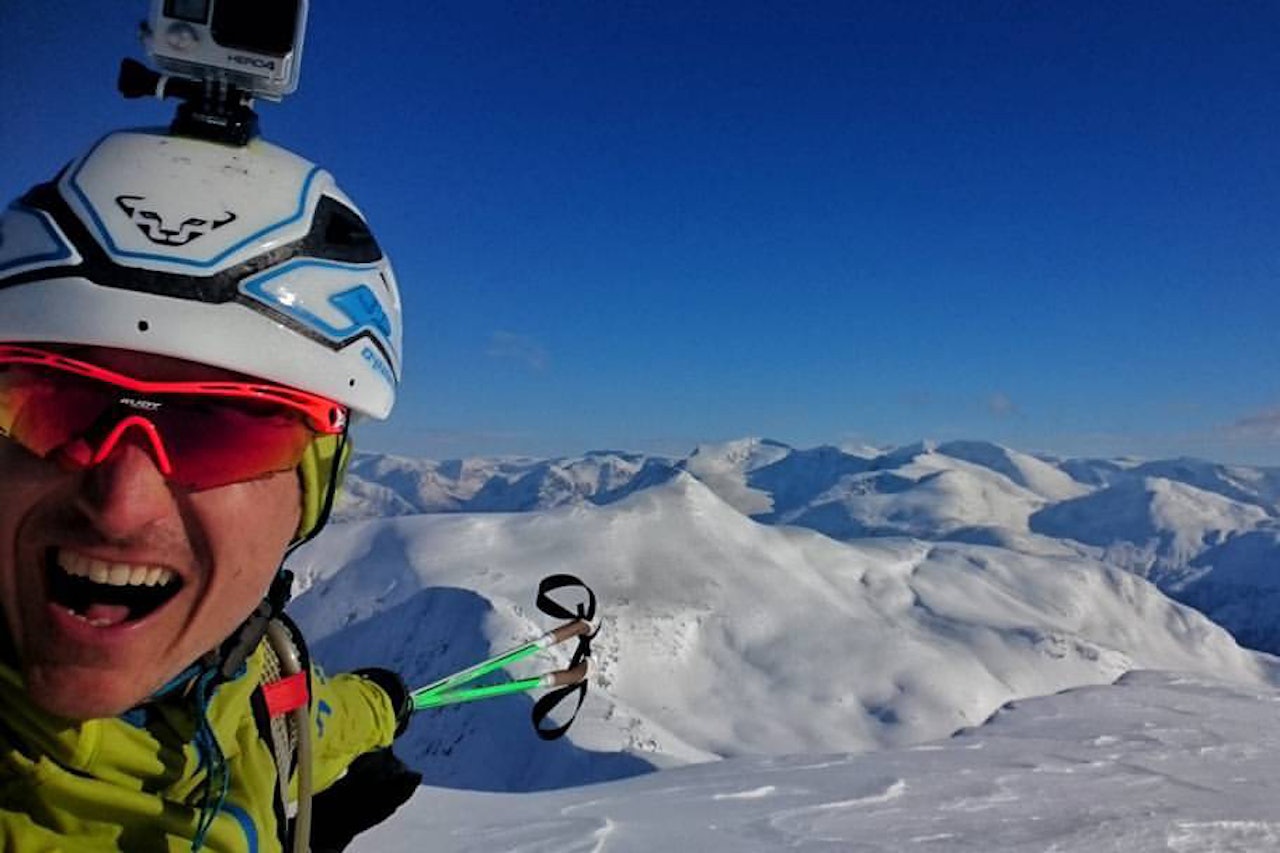 VANT: Lars Erik Skjervheim vant randokonkurransen på Stryn. Foto: Privat VANT: Lars Erik Skjervheim vant randokonkurransen på Stryn. Foto: Privat