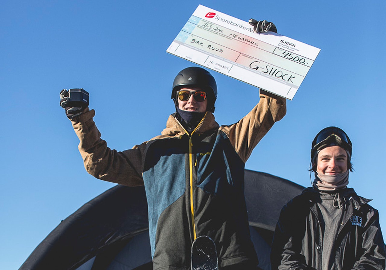 SUPERMANN: Birk Ruud er nesten umulig å slå -også for seniorene. Foto: Torbjørn Buvarp SUPERMANN: Birk Ruud er nesten umulig å slå -også for seniorene. Foto: Torbjørn Buvarp