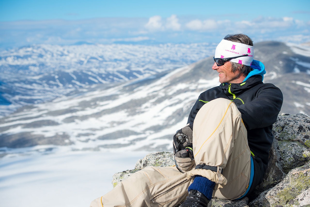 – HAR LIVETS RETT: Idar Aaboen er ny eier av Stryn sommerskisenter, og han er overbevist om at skisenteret kan leve godt med kontroll på økonomien og realisme i drift og investeringer. Foto: Emil Eriksson