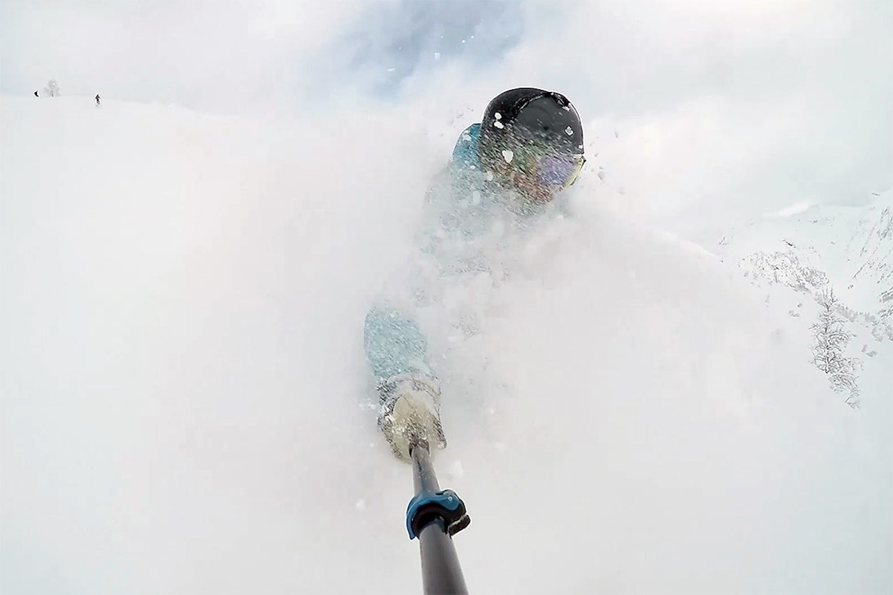 SNØDUMP: Det har vært en god vinter i Sogndal. Foto: Skjermdump SNØDUMP: Det har vært en god vinter i Sogndal. Foto: Skjermdump