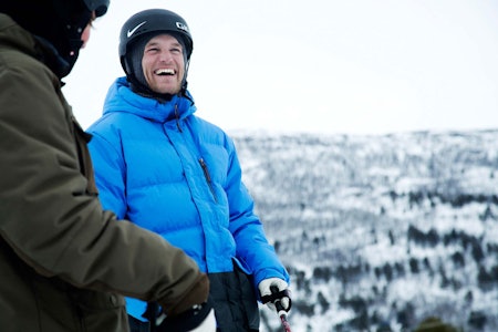 AKTIV: Andreas Håtveit er fremdeles aktiv på ski, og blir stadig bedre. Foto: Thomas Kleiven
