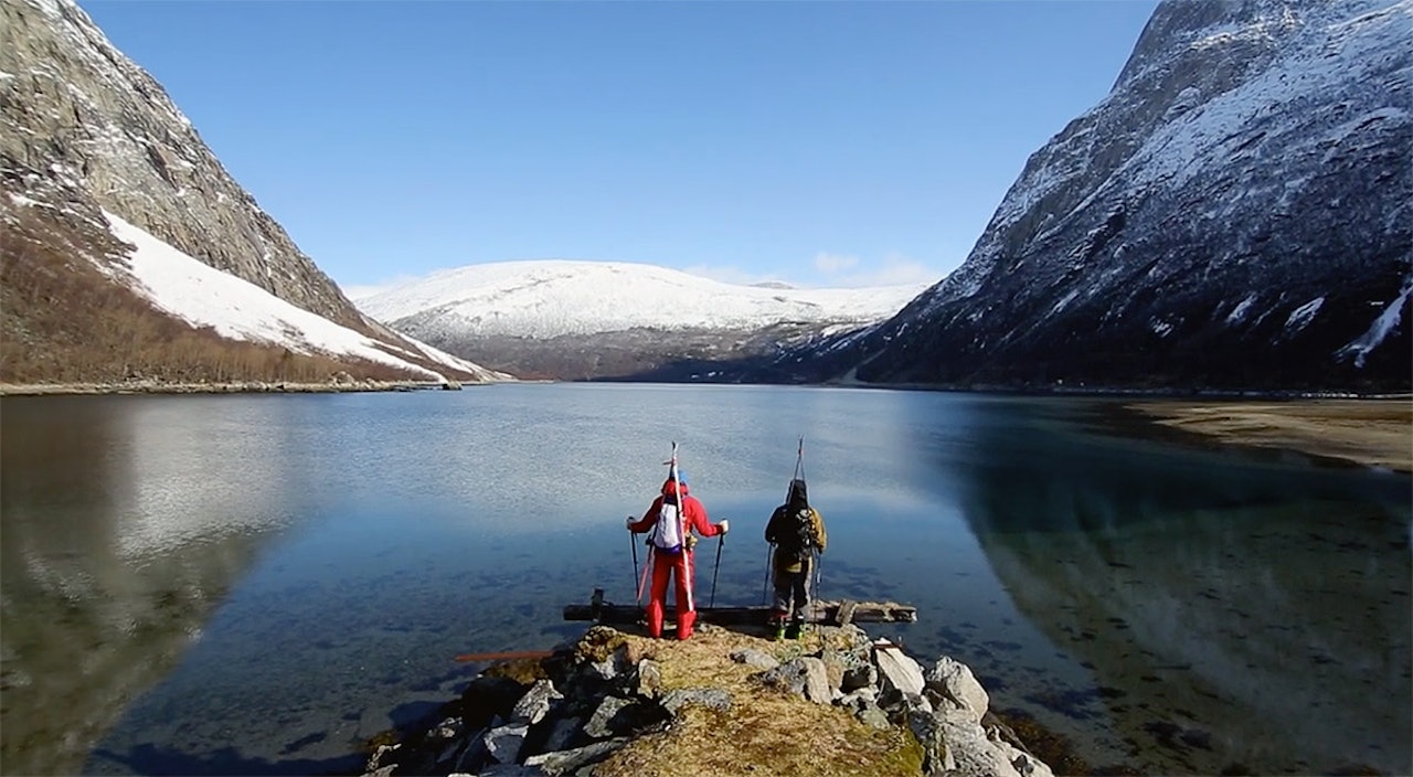 NARVIK: Her er Andreas Fransson og JP Auclair på sin siste Norges-tur. Foto: Bjarne Salén NARVIK: Her er Andreas Fransson og JP Auclair på sin siste Norges-tur. Foto: Bjarne Salén