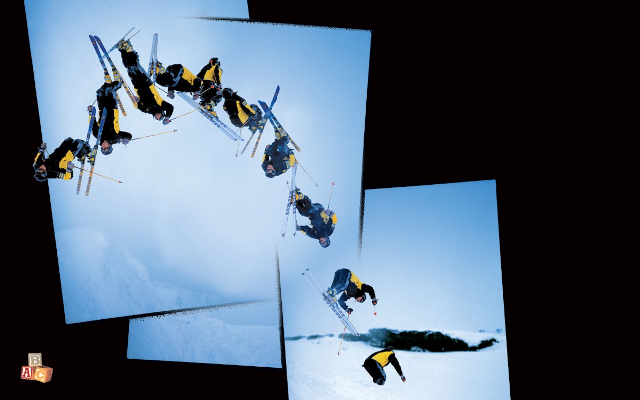 DOBBELFLIP: Patrik Søreide var en av de første som fikk en dobbelflip-sekvens på trykk i Fri Flyt. Dette er fra magasin nummer 3 i mars 1999. Foto: Dan Holm DOBBELFLIP: Patrik Søreide var en av de første som fikk en dobbelflip-sekvens på trykk i Fri Flyt. Dette er fra magasin nummer 3 i mars 1999. Foto: Dan Holm