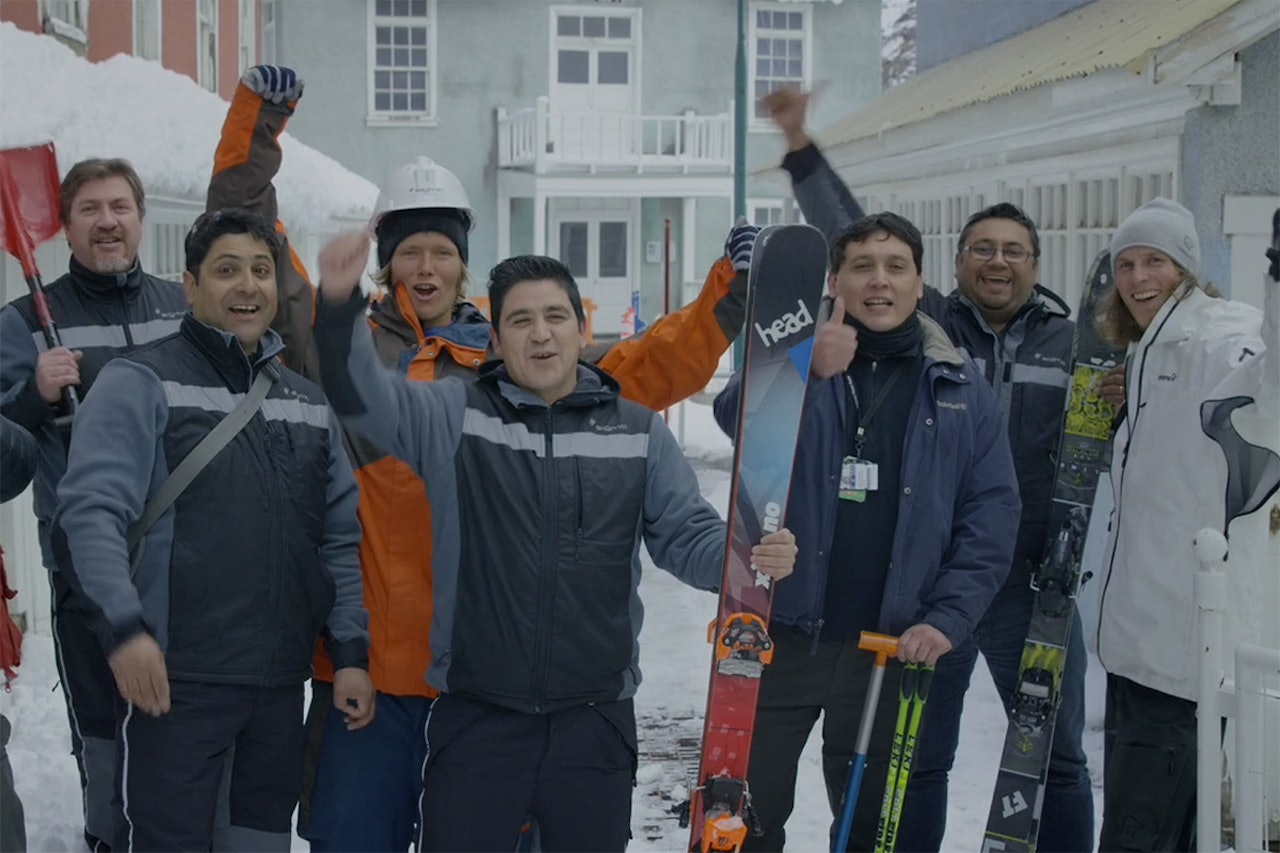 FIELD: Anders Backe, Even Sigstad og Kim Boberg dro til Chile. Foto: Skjermdump FIELD: Anders Backe, Even Sigstad og Kim Boberg dro til Chile. Foto: Skjermdump