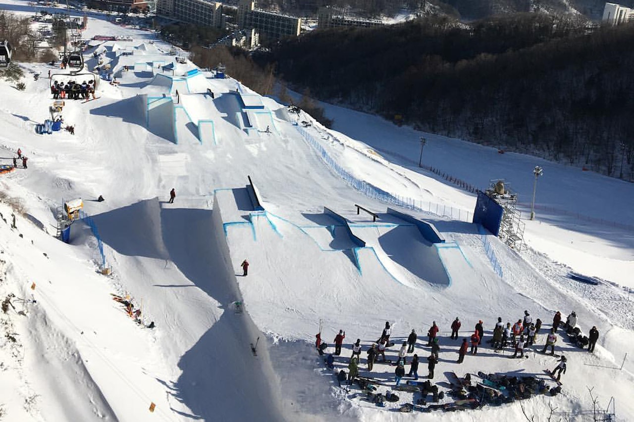 VILL: Slik ser parken i Sør-Korea ut. Foto: Per Iver Grimsrud / Snowboardforbundet VILL: Slik ser parken i Sør-Korea ut. Foto: Per Iver Grimsrud / Snowboardforbundet