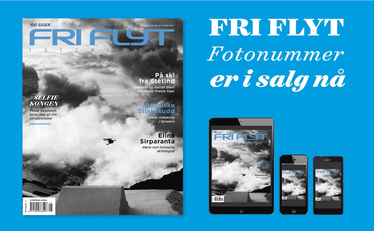 KOMMER I DAG: Høstens fotonummer fra Fri Flyt når kiosken i dag. KOMMER I DAG: Høstens fotonummer fra Fri Flyt når kiosken i dag.