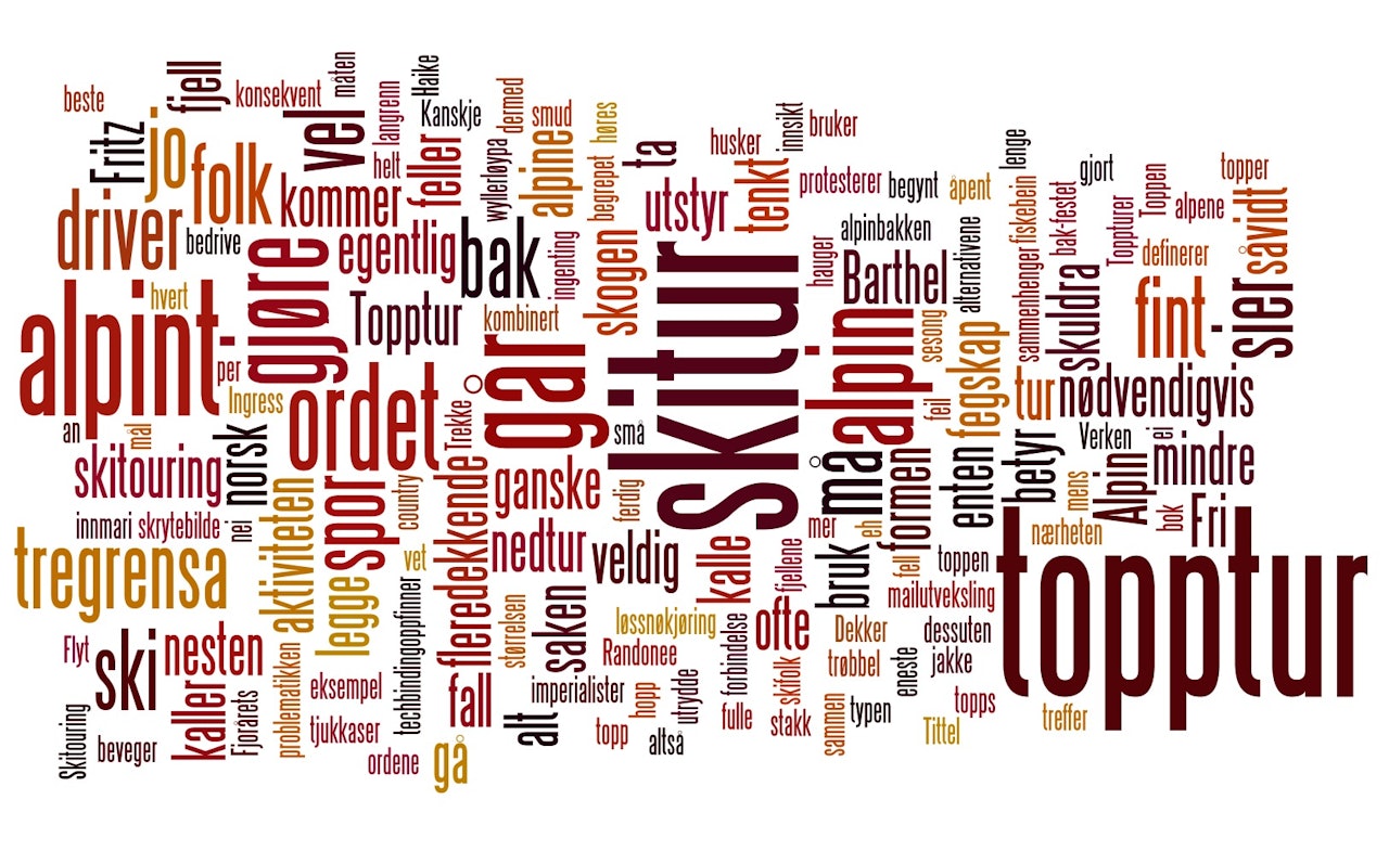TOPPTUR: Et omdiskutert begrep, helt siden det oppstod. HVA SKAL AKTIVITETEN HETE? Hos oss på Fri Flyt-kontoret går diskusjonen høyt. Fungerer egentlig ordet «topptur»?