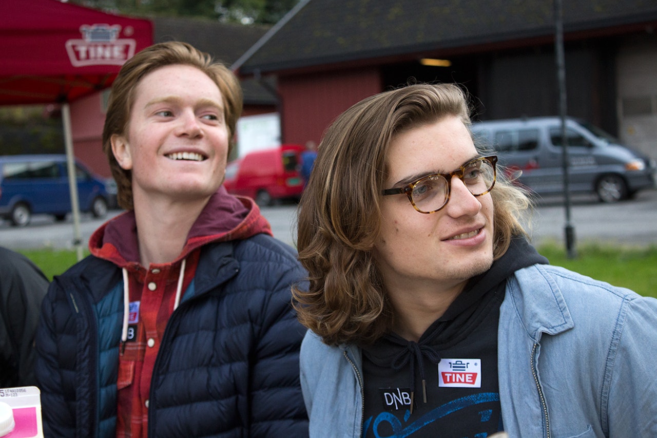 VINNERE: Felix Usterud (t.v.) og Johan Berg ønsker å konkurrere på hjemmebane, og skal kjempe med nebb og klør for å få det til. Foto: Andes Holtet