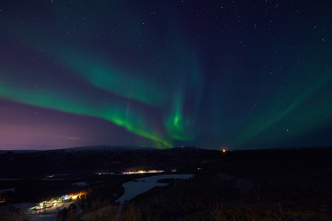 ÅPENT: Det blir utekino under ungdoms-OL. Her fra da OL-fakkelen var i Alta. Foto: Cathrine Dokken ÅPENT: Det blir utekino under ungdoms-OL. Her fra da OL-fakkelen var i Alta. Foto: Cathrine Dokken