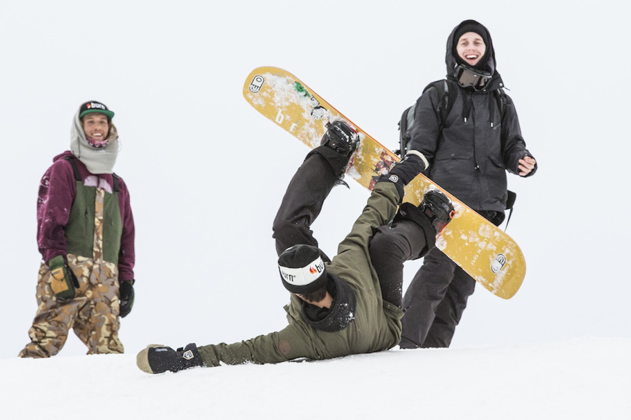 God stemning! Fredrik Perry, Jonas Steen, Len Roald Jørgensen. Foto: Daniel Tengs God stemning! Fredrik Perry, Jonas Steen, Len Roald Jørgensen. Foto: Daniel Tengs