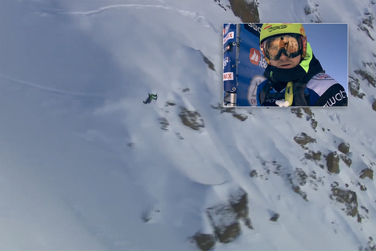 KRÆSJA: Risvoll gikk stort, men bomma i Chamonix. KRÆSJA: Risvoll gikk stort, men bomma i Chamonix.