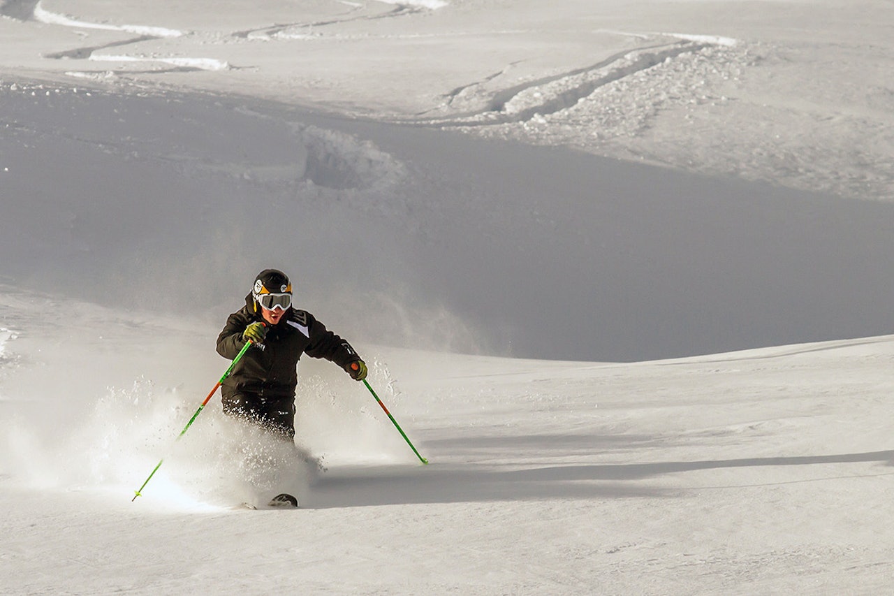 SKIGLEDE: Slik så det ut onsdag morgen i Eikedalen Skisenter i Hordaland. Foto: Jan Petter Svendal SKIGLEDE: Slik så det ut onsdag morgen i Eikedalen Skisenter i Hordaland. Foto: Jan Petter Svendal