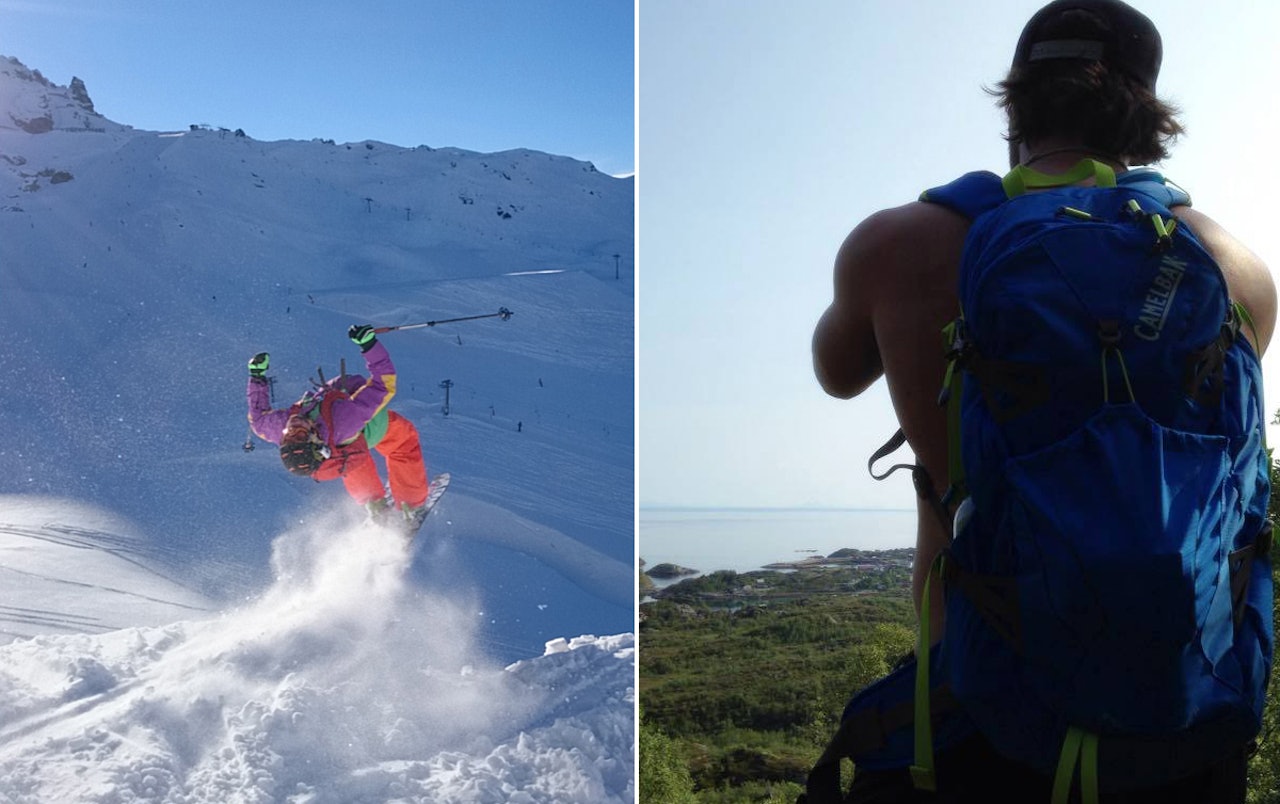 Dennis Risvoll er eneste nordmann i det internasjonale freeride-sirkuset den kommende sesongen. Foto: Privat Dennis Risvoll er eneste nordmann i det internasjonale freeride-sirkuset den kommende sesongen. Foto: Privat