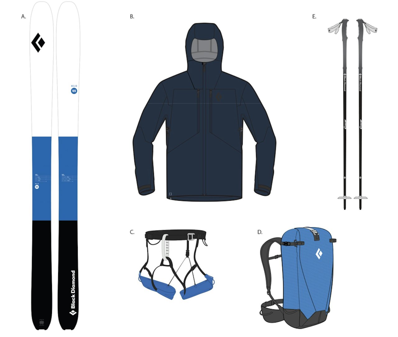 NY SERIE: Black Diamond satser for fullt på de nye produktene i Helio-serien. NY SERIE: Black Diamond satser for fullt på de nye produktene i Helio-serien.