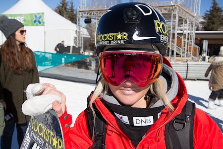 DÅRLIG: Silje Norendal er ikke fornøyd med dagen, men lar seg ikke bekymre. Foto: Anders Holtet DÅRLIG: Silje Norendal er ikke fornøyd med dagen, men lar seg ikke bekymre. Foto: Anders Holtet