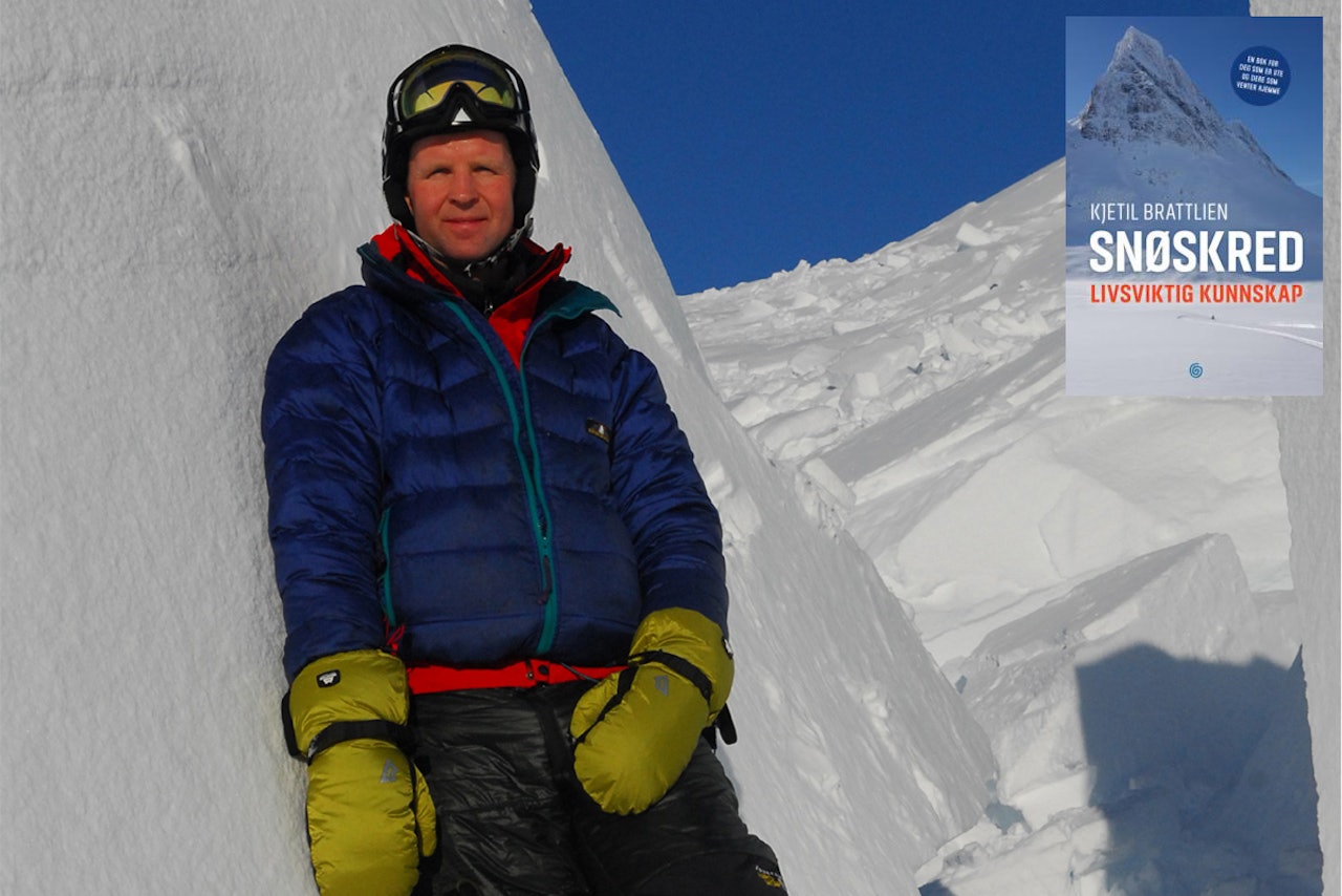 NY BOK OG NYE METODER: Kjetil Brattlien går nye veier i sin nye snøskredbok. Foto: Marte Stensland Jørgensen NY BOK OG NYE METODER: Kjetil Brattlien går nye veier i sin nye snøskredbok. Foto: Marte Stensland Jørgensen