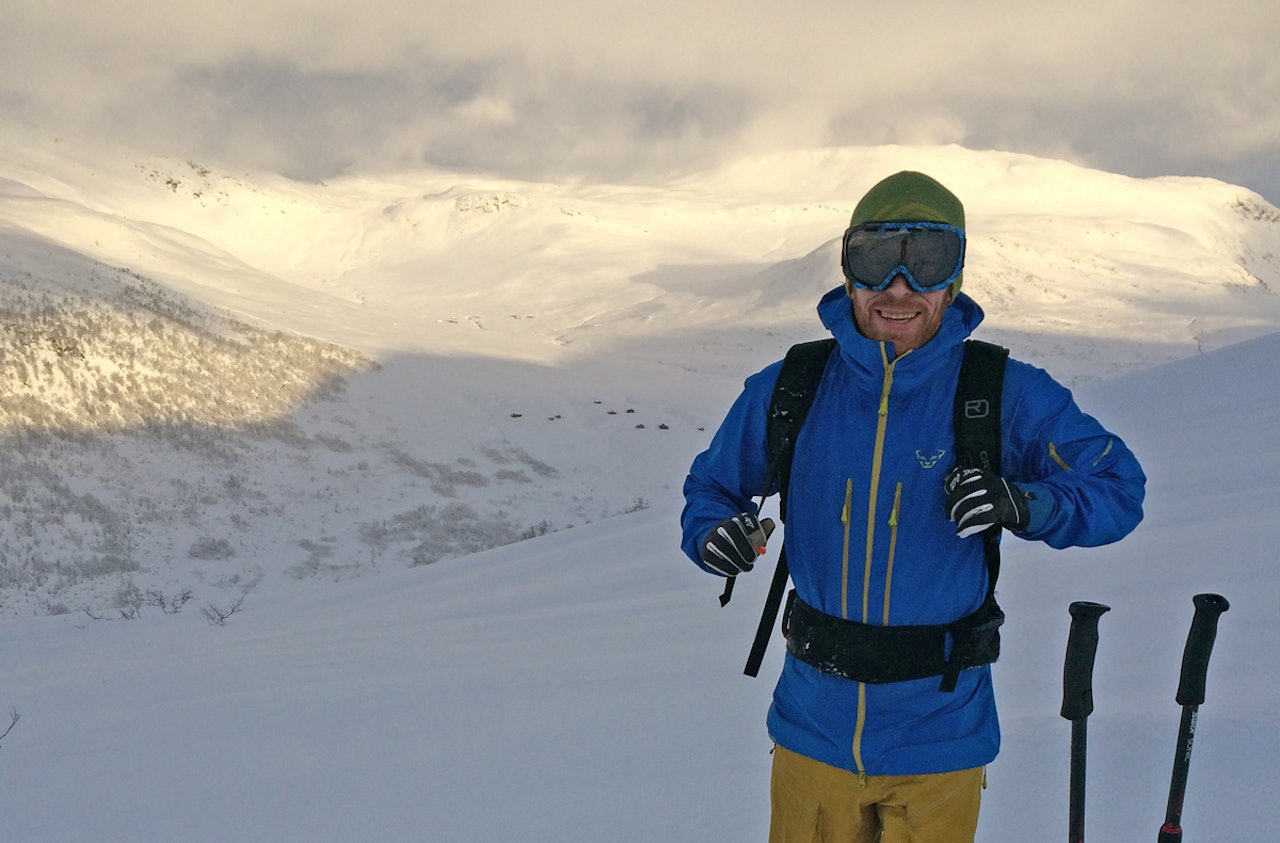 SKRIVER OM SKRED: Thor Espen Fugelsøy skriver masteroppgave om skredvarslingen på varsom.no. Foto: Privat SKRIVER OM SKRED: Thor Espen Fugelsøy skriver masteroppgave om skredvarslingen på varsom.no. Foto: Privat