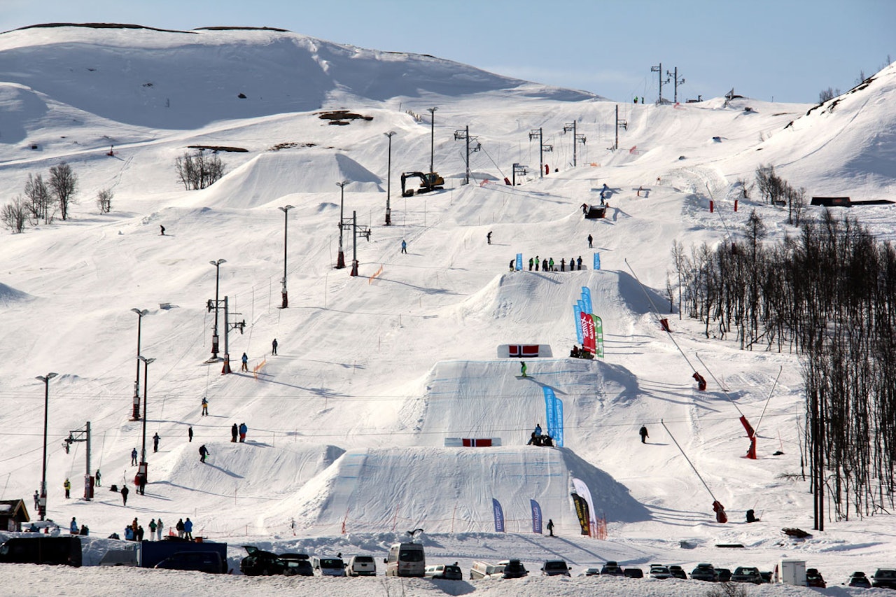 PÅ SITT BESTE: Få terrengparker i Norge er like bra som på Vierli når parken er på topp, som her. Foto: Helge Jenssen PÅ SITT BESTE: Få terrengparker i Norge er like bra som på Vierli når parken er på topp, som her. Foto: Helge Jenssen