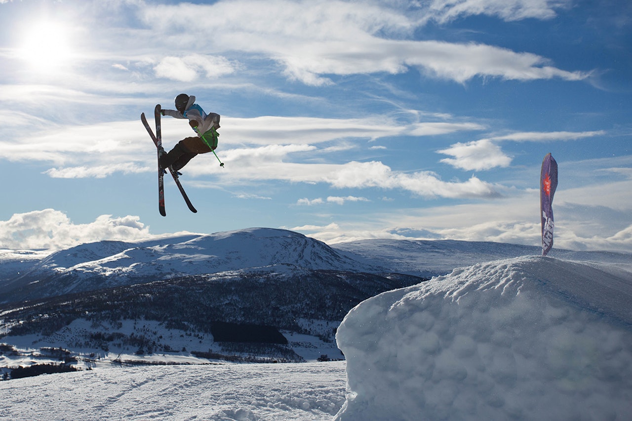 Ulrik Hopp da han vant Norgescup-renn i Oppdal. Foto: Tore Meirik Ulrik Hopp da han vant Norgescup-renn i Oppdal. Foto: Tore Meirik