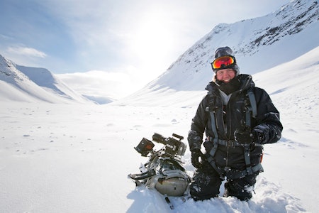 RØRT: Filip Christensen er svært fornøyd med den statlige støtten fra NFI. Her fra en filminnspilling med Field Productions. Foto: Frode Sandbech RØRT: Filip Christensen er svært fornøyd med den statlige støtten fra NFI. Her fra en filminnspilling med Field Productions. Foto: Frode Sandbech