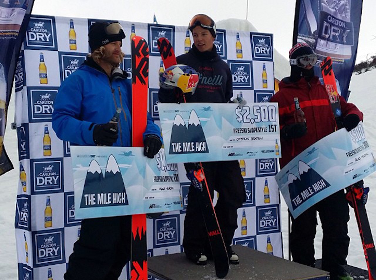 SEIERENDE NORDMENN: Øystein Bråten vant og Aleksander Aurdal (til venstre) ble nummer to i Australia. Foto: Mile High SEIERENDE NORDMENN: Øystein Bråten vant og Aleksander Aurdal (til venstre) ble nummer to i Australia. Foto: Mile High