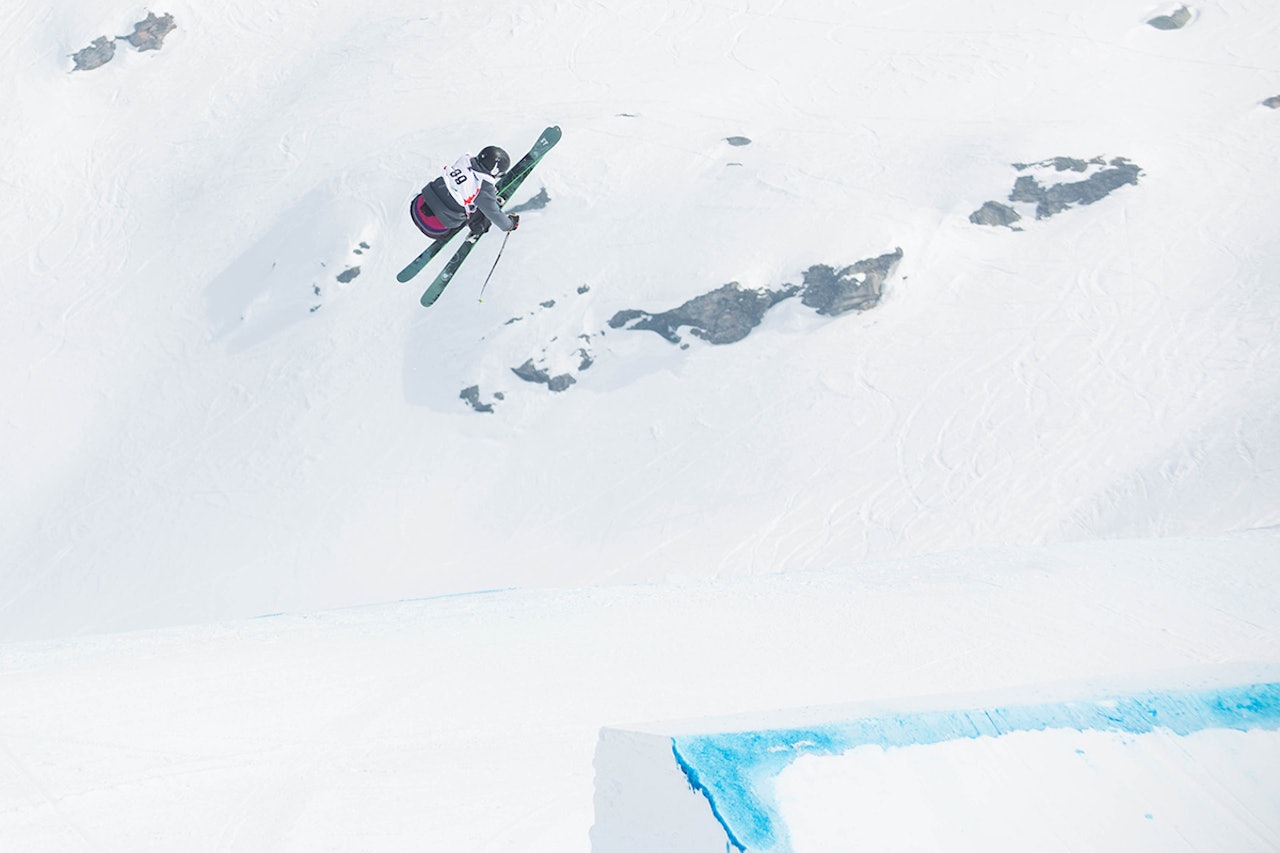 TALENT: Johanne Killi i en switch 540. Foto: Tore Meirik TALENT: Johanne Killi i en switch 540. Foto: Tore Meirik